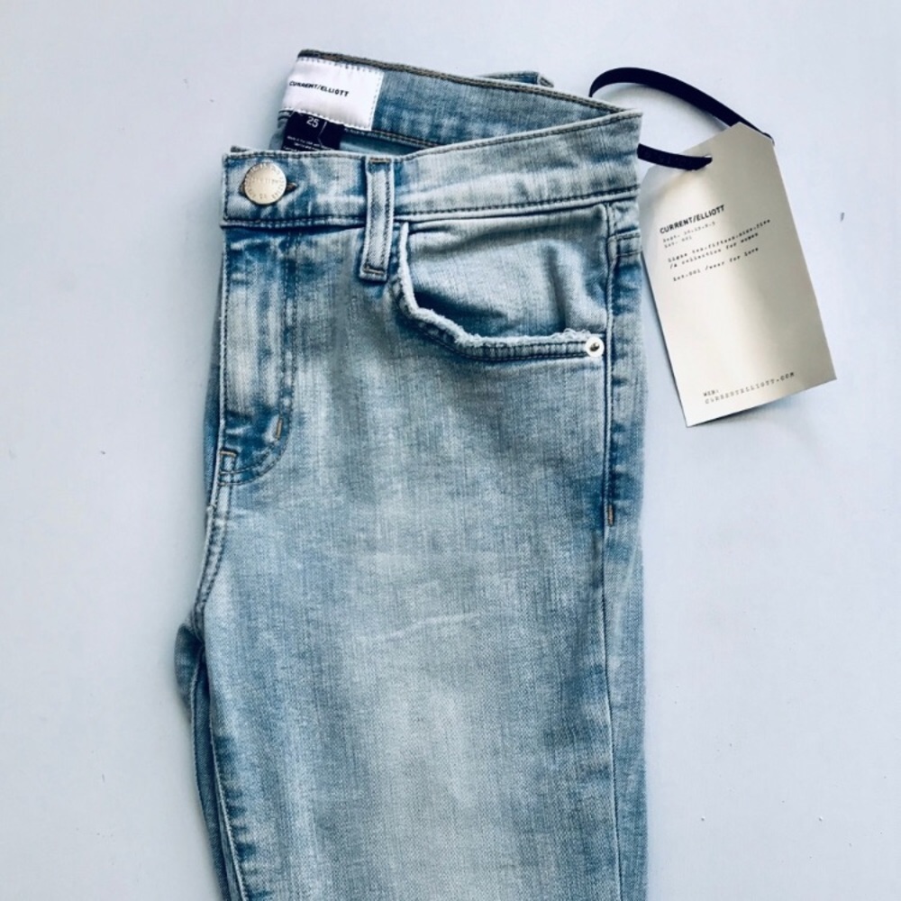 NEW! Current/Elliot High Waist Ankle Skinny Jeans